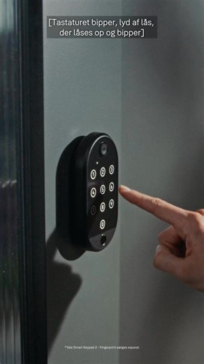 🔓 Gør hverdagen enklere – ingen nøgler nødvendige! 🔑 Den nye Yale Linus® L2 Lite giver sikkerhed du kan stole på, uden stressen over mistede nøgler eller at blive låst ude. Designet til danske hjem og nem at installere. Klar til at gøre hverdagen lettere? Læs mere! #YaleHome #LinusL2Lite #SmartLock #SmartHome | Yale Home Danmark