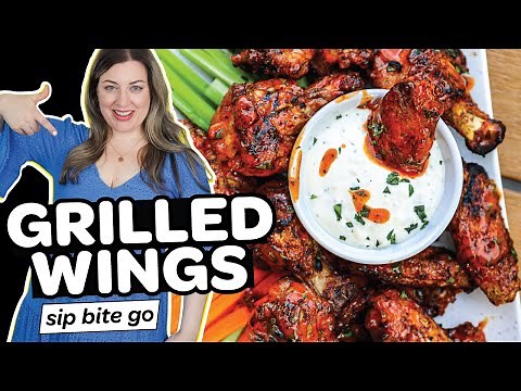 Grilled Chicken Wings (Crispy Gas Grill Wings)