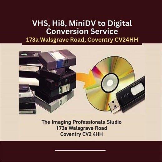 VHS to Digital Converter Coventry UK