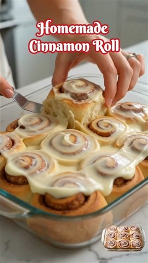Better Than Cinnabon 🤤 The Ultimate Homemade Cinnamon Rolls | Must Try | #youtubeshorts