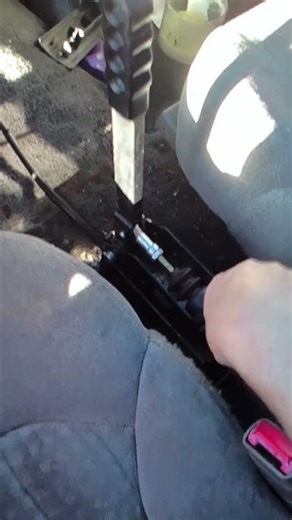 reinstalling the hand brake in the burnout small block s10