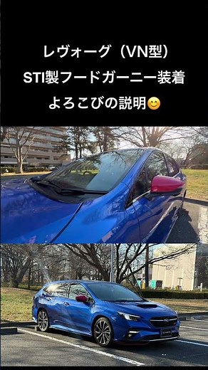【遂に付けたぜ❗️】STI製フードガーニー☺️