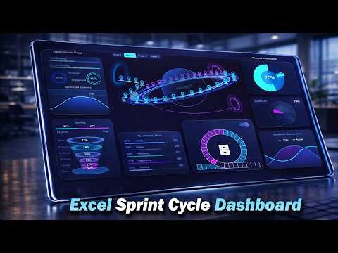 How to Create an Agile Project Management Dashboard in Excel for a Portfolio Showcase