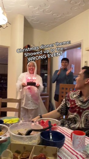 Dressing Up for the Wrong Christmas Event