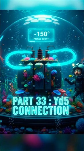 Part 33 ⚡ YD5 Transformer Connection|Transformer series #shorts#viral#trending#yd5#connection#part33