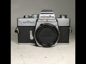 Minolta SRT 202 35mm Film SLR Camera Body Walk-around