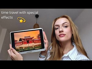 ASMR time travel agent (with special effects) 🌍✨