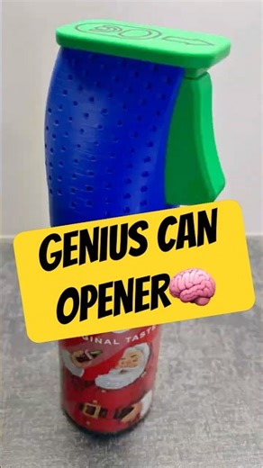 This 3D Printed Can Opener Is Pure Genius 🧠 #3dprinting #canopener #3DPrintGadget #shorts