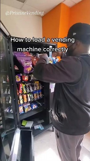 How To Load A Vending Machine Correctly #vendingmachine