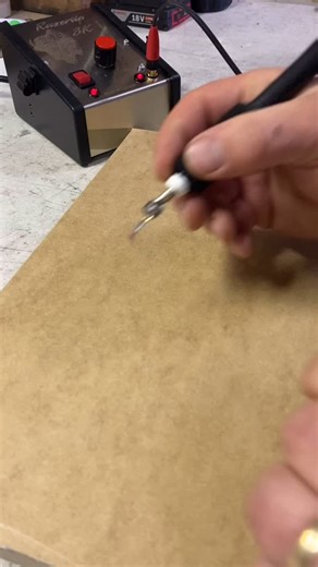 @razertip wood burners are super fun & intuitive to use! Also made right here in Canada 🇨🇦 Find them here - https://stockroomsupply.com/collections/razertip-woodburning-supplies . #woodburning #woodworking #woodworkingtools #woodburner | Stockroom Supply