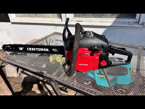 Craftsman 18" Chainsaw 42cc | 2 YEARS REVIEW | IS IT ANY GOOD?