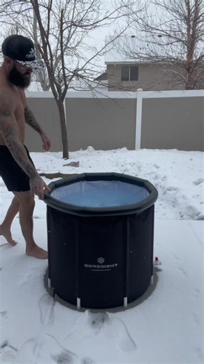 The ice pod. Podcompany.com use my promo code: codynielsen10 to get 10$ off yours now. Ice pod is the most portable and affordable cold plunge on the market. @The Ice Pod 🧊 #icepod #coldplunge #wimhof #coldtherapy #biohack #consistency #dedication #stayhard #longevity #health