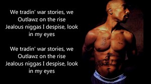 Tradin' War Stories - 2pac ft. Storm, Outlawz & C-Bo (Lyrics) Rights to M.O.B: | Former Employee Of City Barbeque