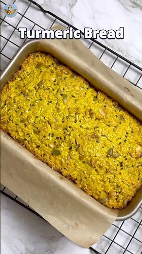 Turmeric bread with Oats