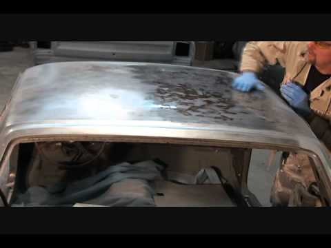 Classic Car Restoration-How To Prep Your Surface Rusted Metal. Part 2