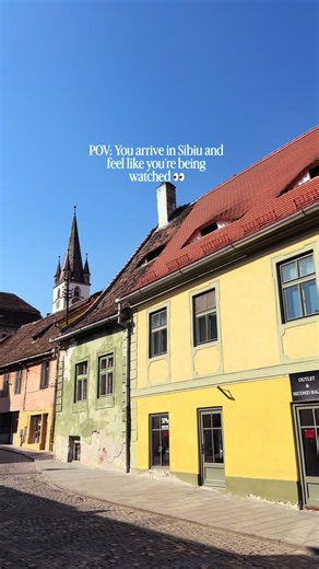 The eyes of Sibiu.. how cool are these? #sibiu #sibiu_romania #romania #travel
