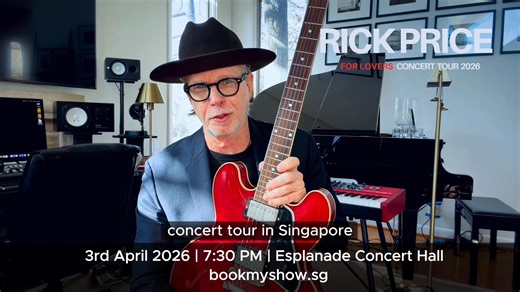 Rick Price For Lovers Concert Tour 2026 - Singapore 🎟️ Book Tickets Now : https://bookmyshow.sg/e/RICKSG26 🎶Enjoy an intimate acoustic evening with Rick Price, featuring timeless hits like Heaven Knows, If You Were My Baby and Nothing Can Stop Us Now, alongside beloved love songs enjoyed across generations. It’s a rare chance to experience these familiar songs live, performed with warmth, clarity and heartfelt storytelling.🎤 𝗥𝗶𝗰𝗸 𝗣𝗿𝗶𝗰𝗲 “𝗙𝗼𝗿 𝗟𝗼𝘃𝗲𝗿𝘀” 𝗖𝗼𝗻𝗰𝗲𝗿𝘁 𝗧𝗼𝘂𝗿 𝟮
