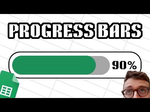 How To Create Progress Bars In Google Sheets