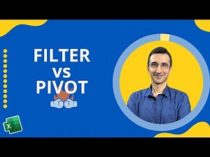 FILTER Function vs PIVOT Table - Which is Better?