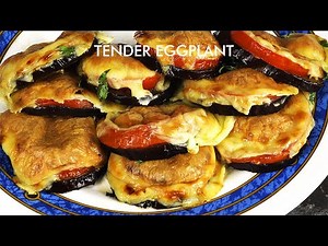 Prepare the most delicious eggplant appetizer! Eggplant with cheese! Eggplant Recipe! Long
