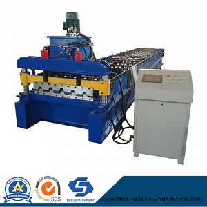 [Hot Item] Yx 820 Colored Glaze Steel Metal Sheet Cold Roll Forming Machine for Roof and Wall Panel