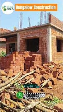 Bungalow Construction Work | Ground Plus One | Start Your Dream Home Plan