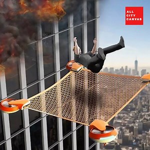 1K views · 12 reactions | #NETGUARD un drone que podría salvar vidas.  | All City Canvas | Facebook