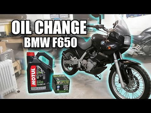 Oil Change | BMW F650 | Maintenance
