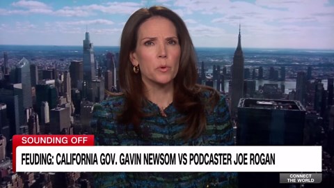 California’s governor and Joe Rogan exchange fighting words