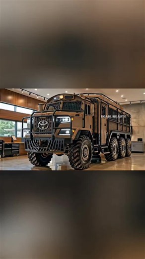 2027 Toyota Thunderbone 8x8 Motorhome – The Ultimate Off-Road Luxury Beast #LuxuryMotorhome #MotorhomeLife #FamilyCamper #rvlife #usa