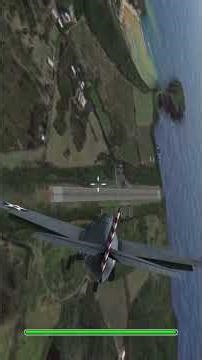 🇺🇸F4F Wildcat🇺🇸 Amazing inverted Landing Approach for 3Point Landing #wingsofsteelpacific