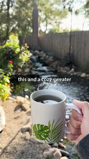 This + a Cozy Sweater = Perfect Morning | EasyPro Pond Inspiration