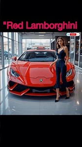 Red Lamborghini – Elegance from Every Angle"#Lamborghini #RedLamborghini #LuxuryCar