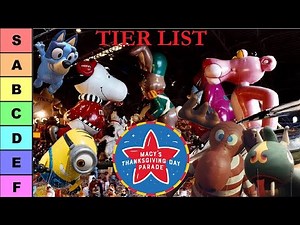 Ranking EVERY Macy's Parade Giant Balloon EVER! (Tier List)