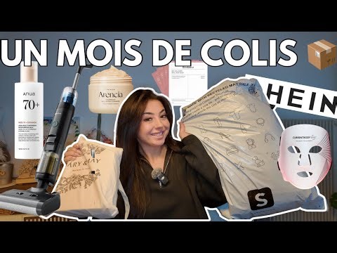 UNBOXING ALL MY PACKAGES THIS MONTH 📦 Skincare, Shein, Fabletics, High-Tech + PROMO CODES