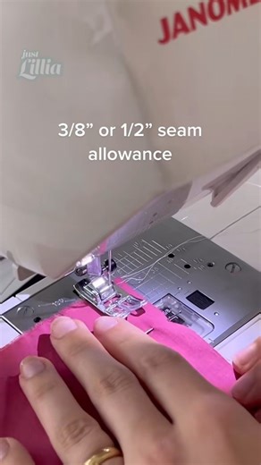 ✨ Shoutout to our amazing Maker @just.lilliaa for this quick demo on sewing perfect straight stitches! ✨ It’s easy to get lost in complex projects, but sometimes, the beauty is in simplicity. Thanks for breaking it down, Lillia! 👏🧵 We want to hear from you: what’s your favorite not-so-well-known sewing hack? Share it below! 💡⬇️ #sewinghack #diy #reels #viralreels #janome | Janome Sewing Machines