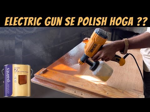 Lacquer Polish in INGCO Electric Spray Gun | Wood Polish on Home