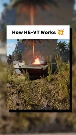 How the HE-VT Shell Works - War Thunder #warthunder #wot #games
