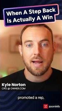 Sometimes a Step Back is a Step Forward | James Roth on Sales Career Alignment