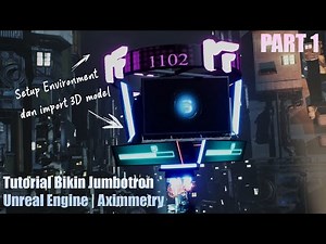 Jumbotron Tutorial | Unreal Engine | Aximmetry