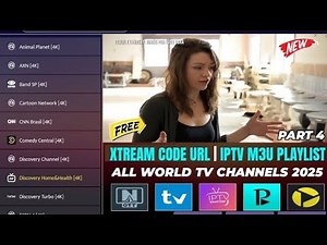 XTREAM CODE URL - M3U PLAYLIST 2025 | Best IPTV Subscription Provider 2025 #livetv #xtreamiptv#m3u