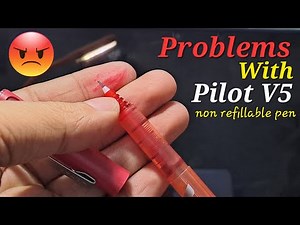 Pilot V7 Cartridge Problem | Pilot V7 Not Working | #pilotpen #pilotv7 #pilotgelpen
