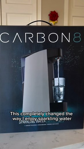 Harika Aktepe | This completely changed the way I enjoy sparkling water. This is the Carbon8 — my new favorite way to make sparkling water. And not just... | Instagram