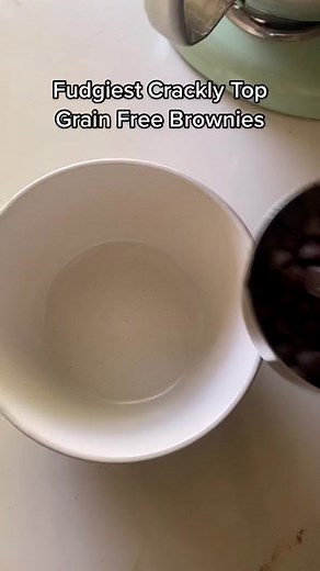 Fudgiest Crackly Top Paleo Brownies Recipe