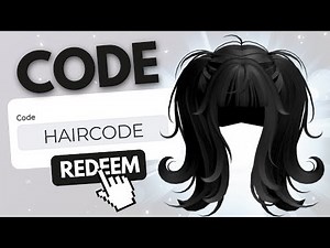 USE THIS CODE FOR FREE PRETTY BLACK HAIR