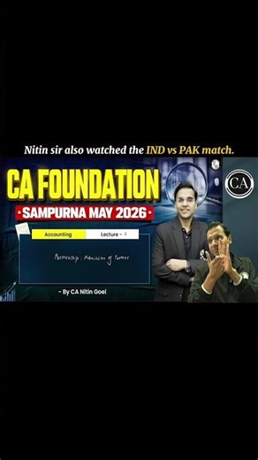 IND vs PAK match 😱#cawallah #motivation #fanpage #match #pw #charteredaccountant #shorts