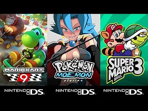 TOP 3: Hack Rom NDS Pokemon, Mario Kart, New Super Mario Bros | 2020 | Parte 2