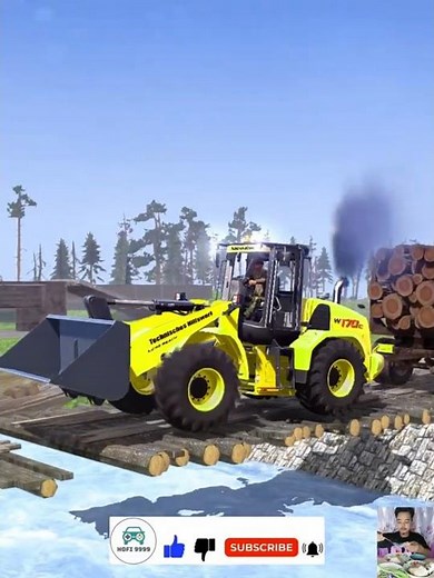 Spintires：MudRunner Truck mod Gameplay Ep666 #spintires #mudrunner #simulation #drivingskills
