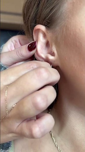 How to Put In Endless Hoop Earrings – Simple Tutorial