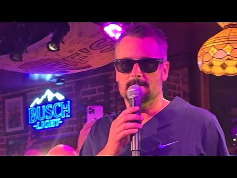 Eric Church Performing Springsteen at Chief's Piano Bar (6/8/2024) Nashville, TN